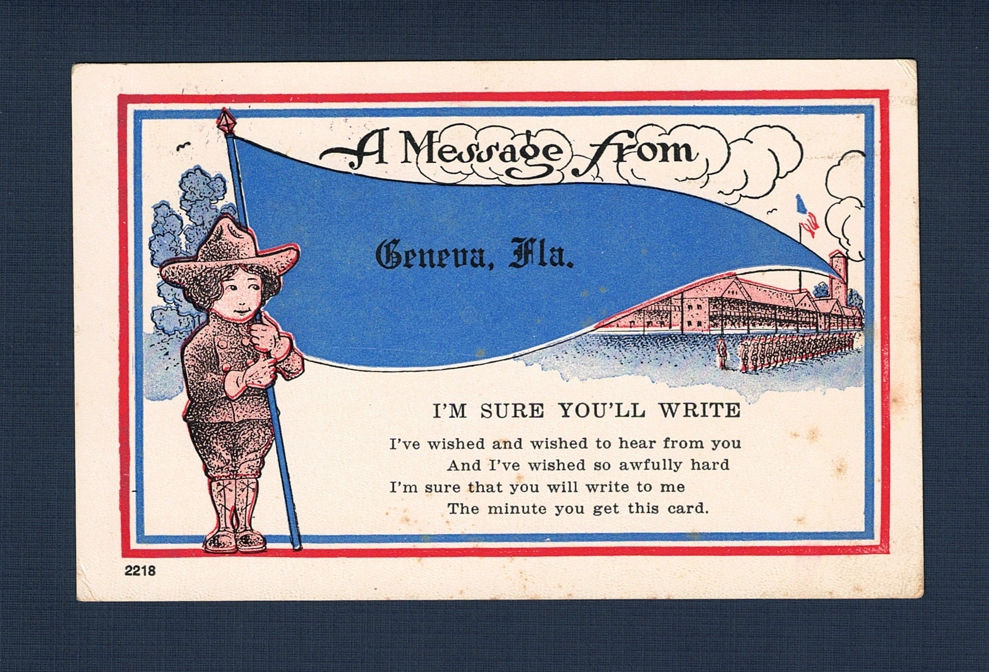 19200306 Geneva FL to Ovid NY - Front